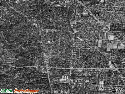 Zip code 45418 satellite photo by USGS