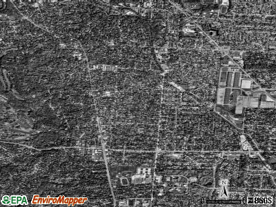 Zip code 45419 satellite photo by USGS