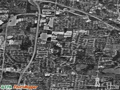Zip code 45430 satellite photo by USGS