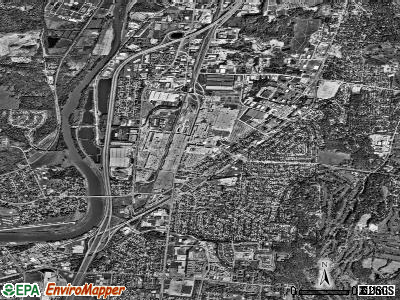Zip code 45439 satellite photo by USGS