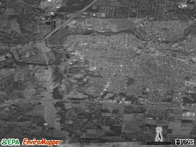 Zip code 45506 satellite photo by USGS