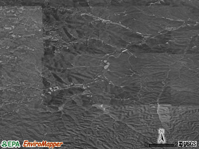 Zip code 45616 satellite photo by USGS