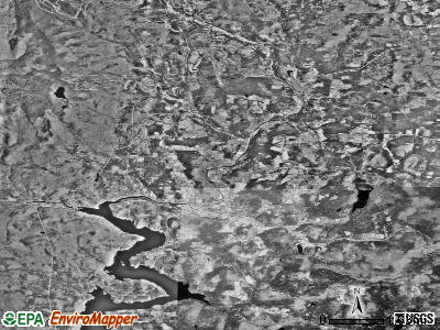 Zip code 05363 satellite photo by USGS