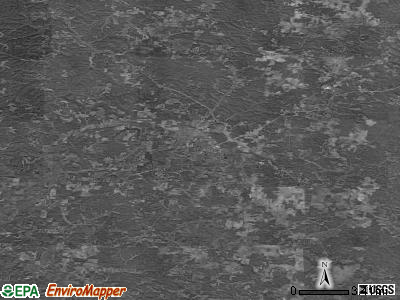 Zip code 45640 satellite photo by USGS