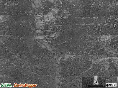 Zip code 45648 satellite photo by USGS