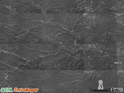 Zip code 45657 satellite photo by USGS