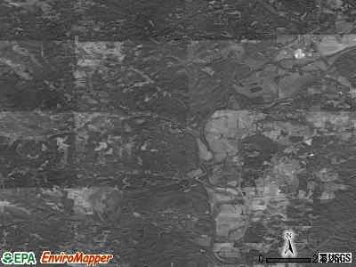 Zip code 45661 satellite photo by USGS