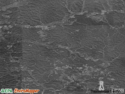 Zip code 45672 satellite photo by USGS