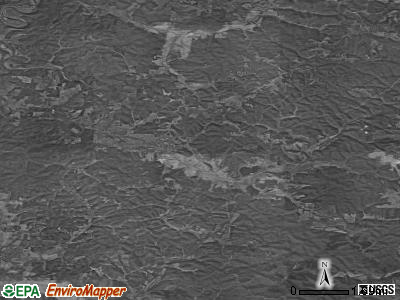 Zip code 45682 satellite photo by USGS