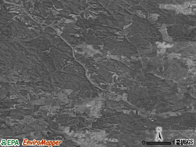 Zip code 45685 satellite photo by USGS