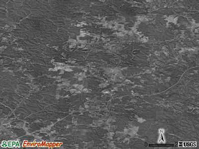 Zip code 45692 satellite photo by USGS