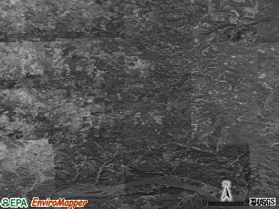 Zip code 45693 satellite photo by USGS