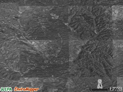 Zip code 45711 satellite photo by USGS