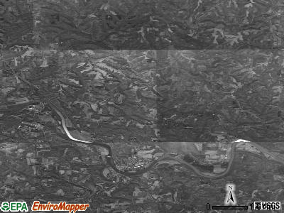 Zip code 45715 satellite photo by USGS