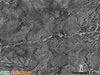 Zip code 05442 satellite photo by USGS