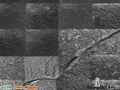 Zip code 45767 satellite photo by USGS