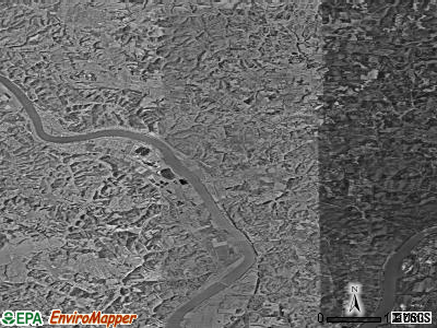 Zip code 45771 satellite photo by USGS