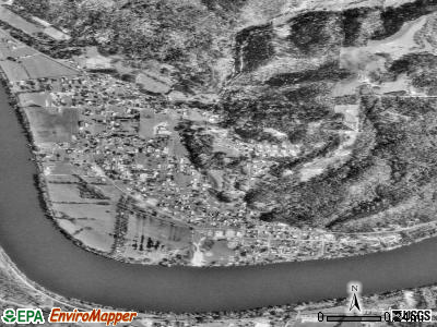 Zip code 45779 satellite photo by USGS