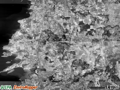 Zip code 05445 satellite photo by USGS
