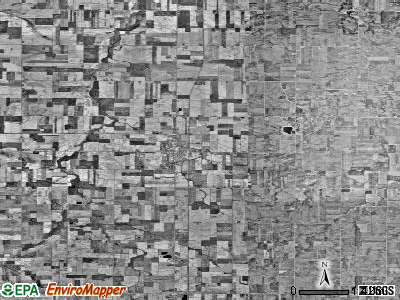 Zip code 45814 satellite photo by USGS