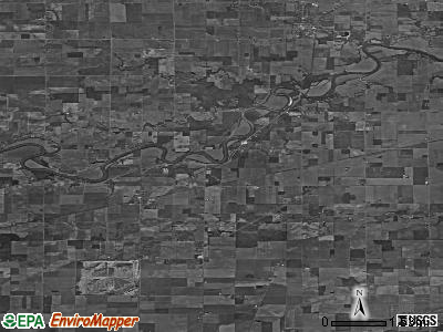 Zip code 45821 satellite photo by USGS