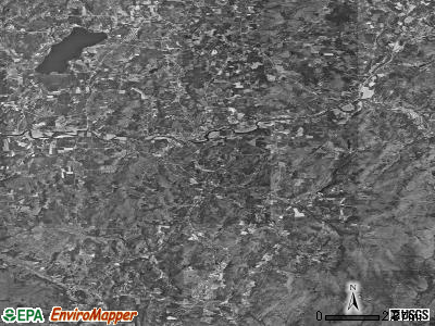 Zip code 05450 satellite photo by USGS