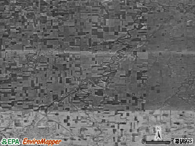 Zip code 45844 satellite photo by USGS