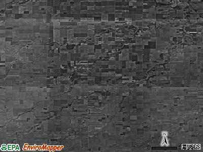 Zip code 45849 satellite photo by USGS