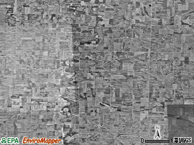 Zip code 45867 satellite photo by USGS