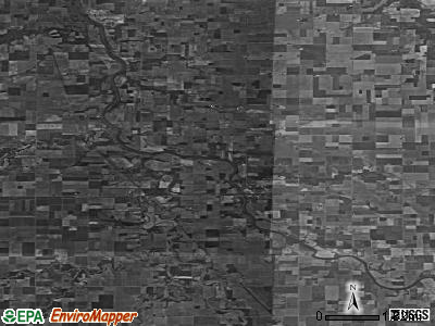 Zip code 45873 satellite photo by USGS