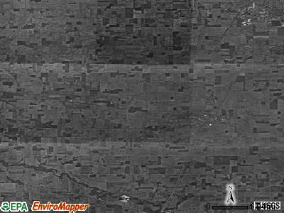 Zip code 45874 satellite photo by USGS