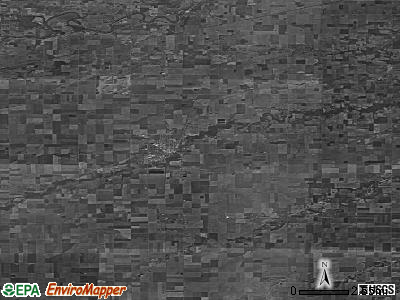 Zip code 45879 satellite photo by USGS