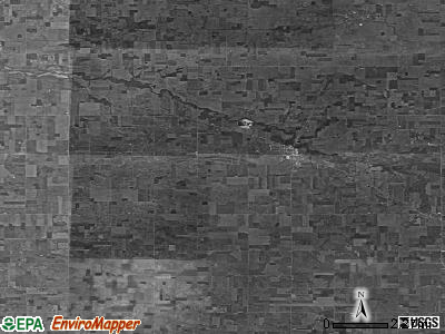 Zip code 45882 satellite photo by USGS