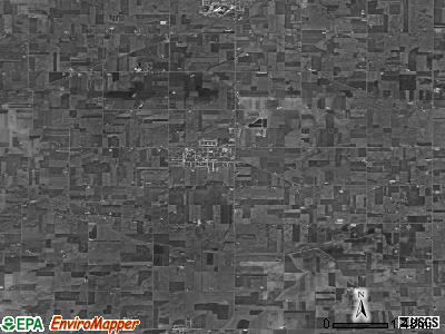Zip code 45883 satellite photo by USGS