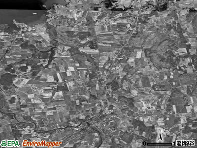 Zip code 05456 satellite photo by USGS