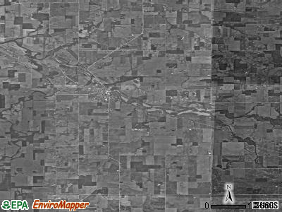 Zip code 45898 satellite photo by USGS