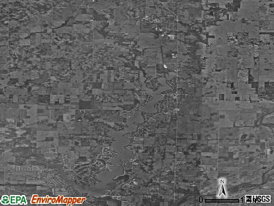 Zip code 46034 satellite photo by USGS