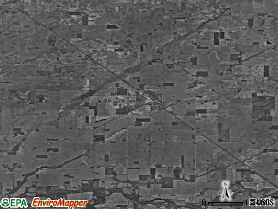 Zip code 46035 satellite photo by USGS