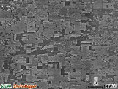 Zip code 46044 satellite photo by USGS