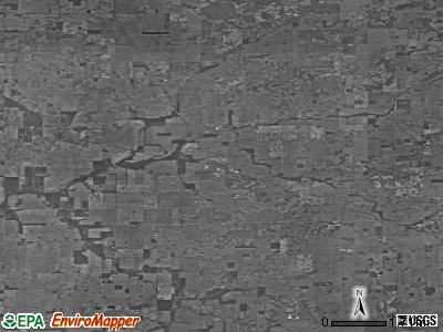 Zip code 46050 satellite photo by USGS