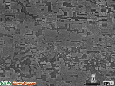 Zip code 46058 satellite photo by USGS