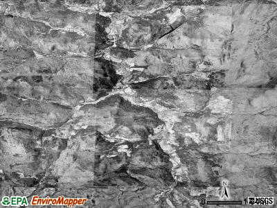 Zip code 05462 satellite photo by USGS