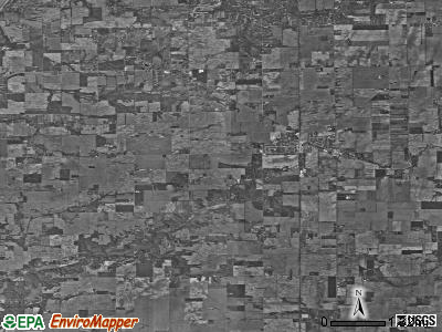 Zip code 46106 satellite photo by USGS