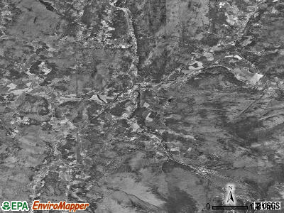 Zip code 05464 satellite photo by USGS
