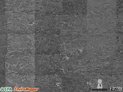 Zip code 46135 satellite photo by USGS