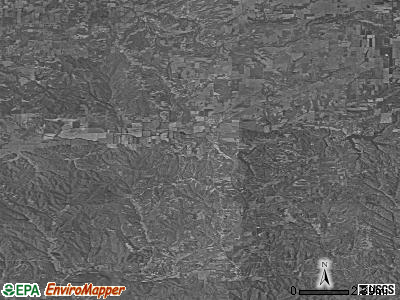 Zip code 46160 satellite photo by USGS