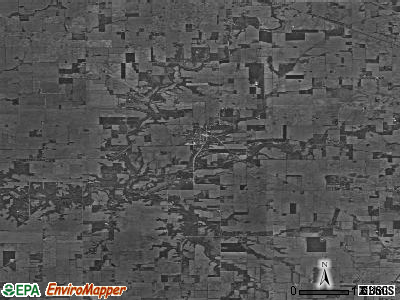 Zip code 46165 satellite photo by USGS