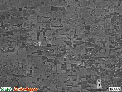 Zip code 46167 satellite photo by USGS