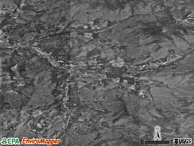 Zip code 05472 satellite photo by USGS