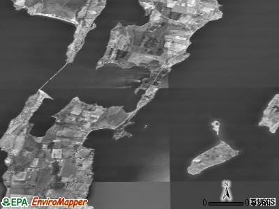 Zip code 05474 satellite photo by USGS